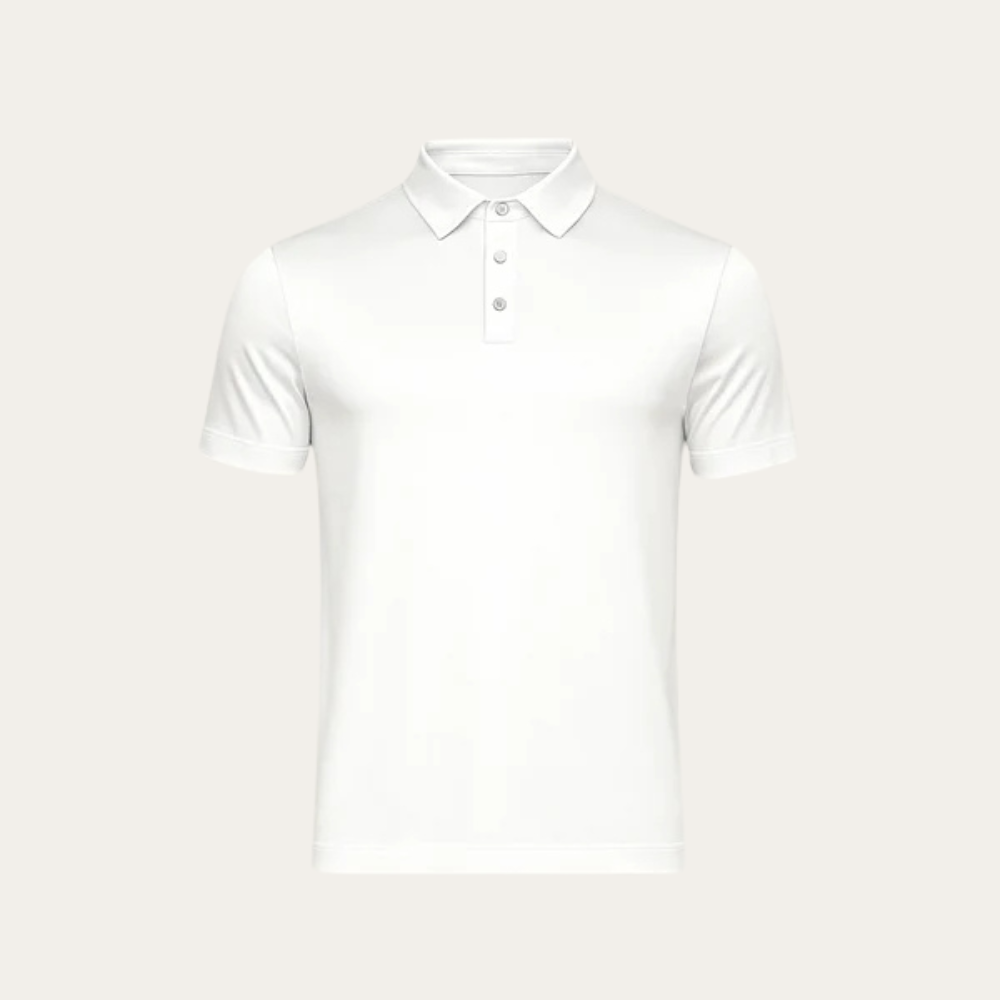SHINE POLO WHITE