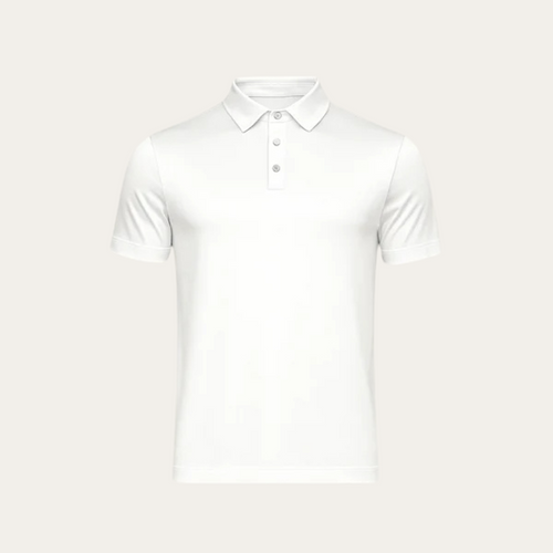 SHINE POLO WHITE