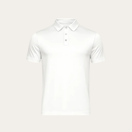 SHINE POLO WHITE