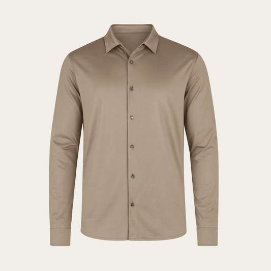SHINE SHIRT TAUPE