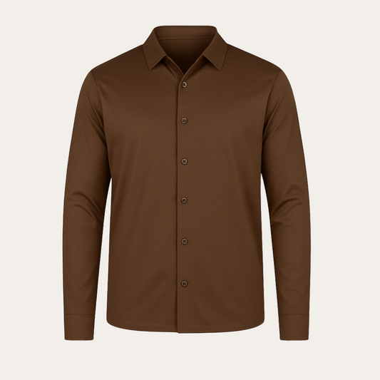 SHINE SHIRT BROWN